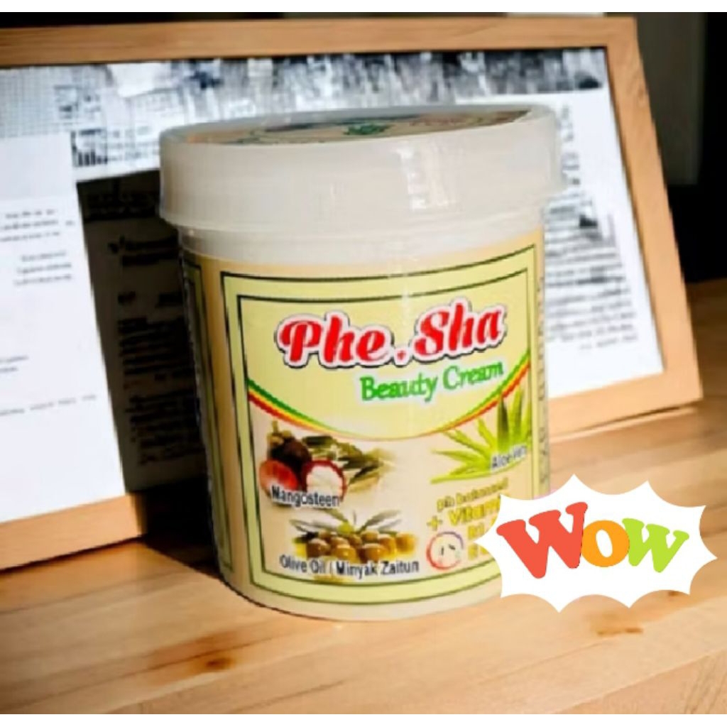 Phe Sha Beauty Cream Original 1 Lusin Isi 12pcs Exp. 2027 BPOM NA (free packing bubble wrap + dus)