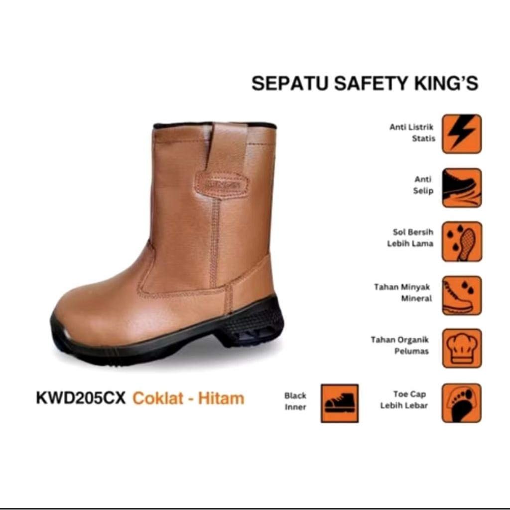 Sepatu Safety Kings KWD 205CX