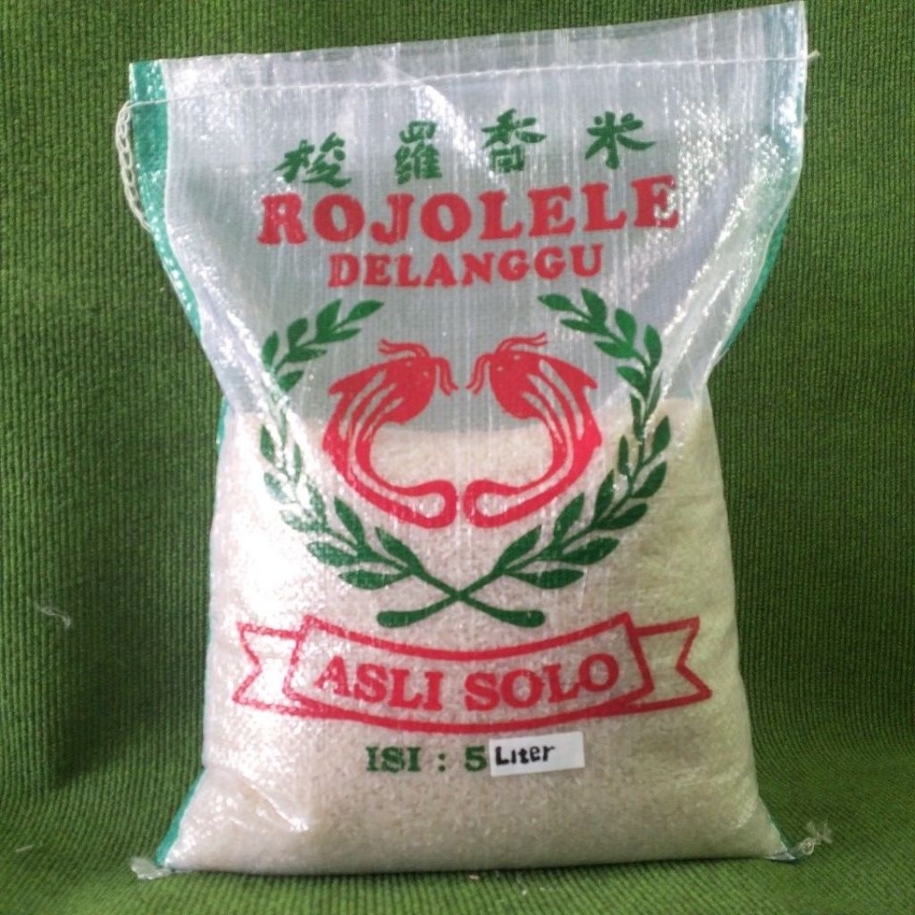 Beras rojolele 5 Liter