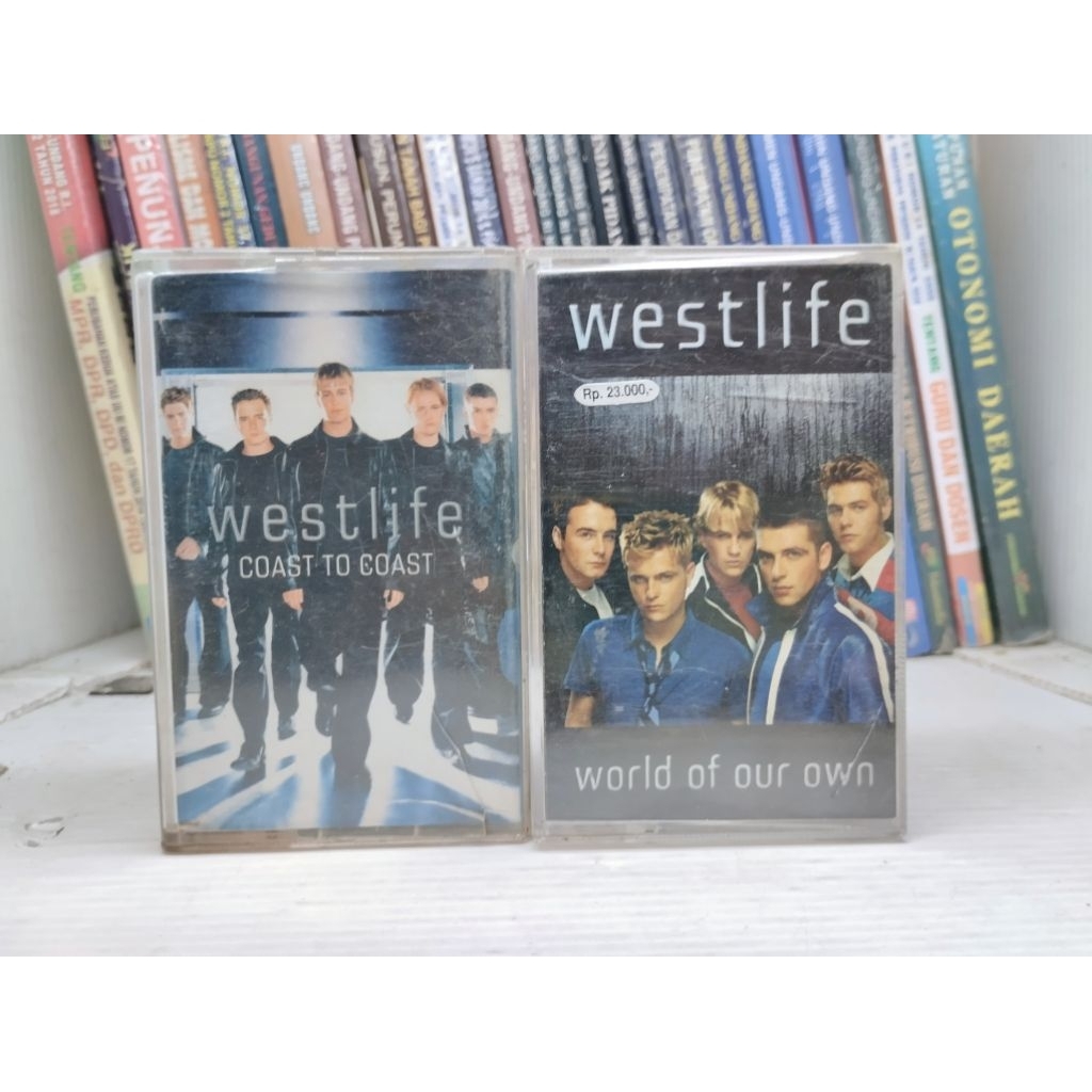 KASET PITA TAPE | WESTLIFE | COAST TO COAST,  WORLD OF OUR OWN