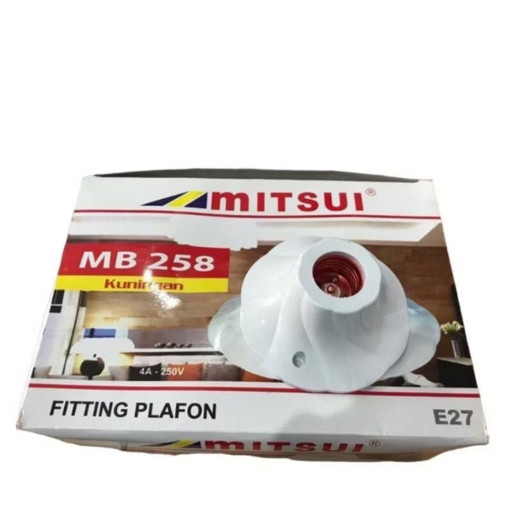Fitting lampu plafon Mitsui MB 258