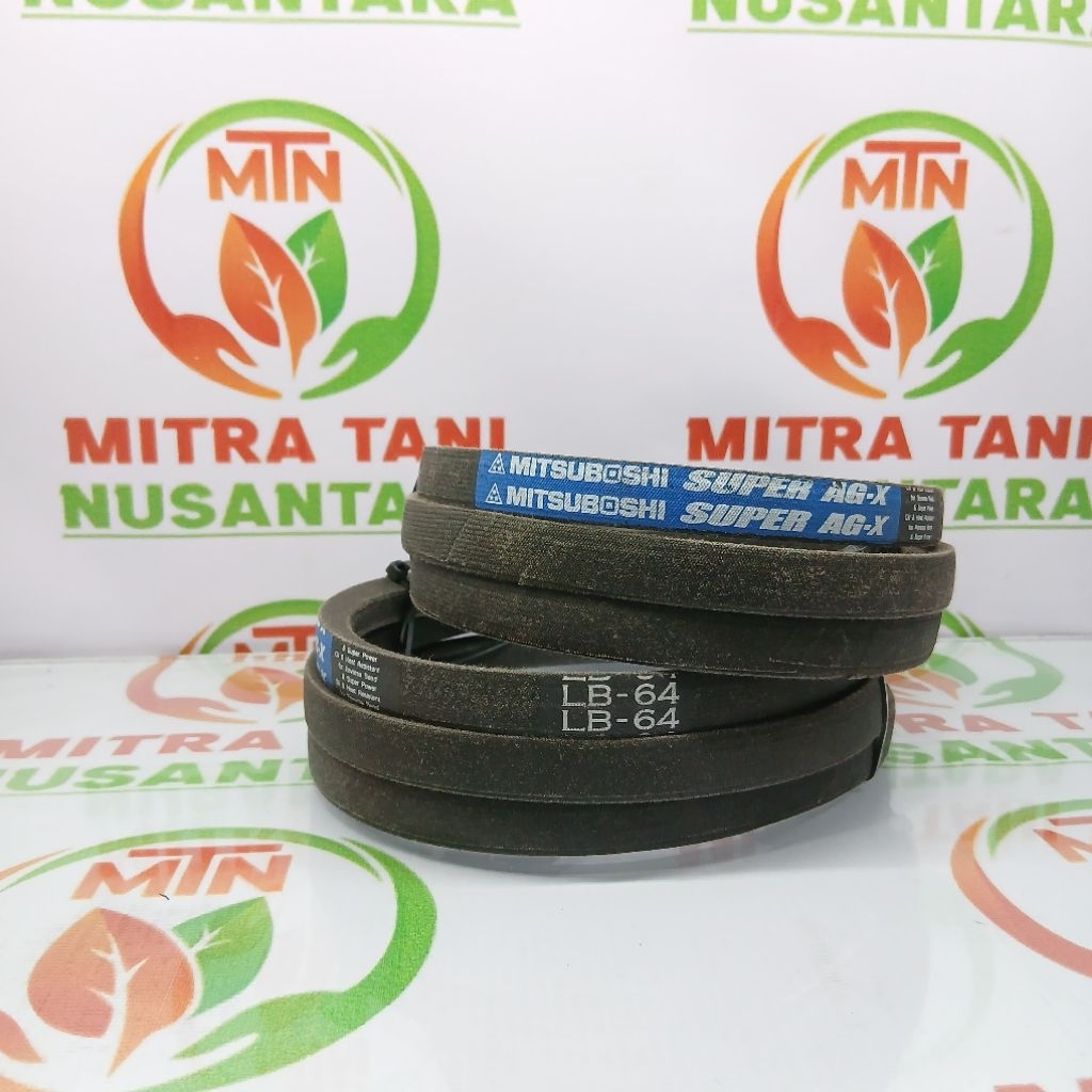 VBELT LB64 AGX BIRU (51351) COMBINE HARVESTER | SPARE PART | YANMAR | SPAREPART