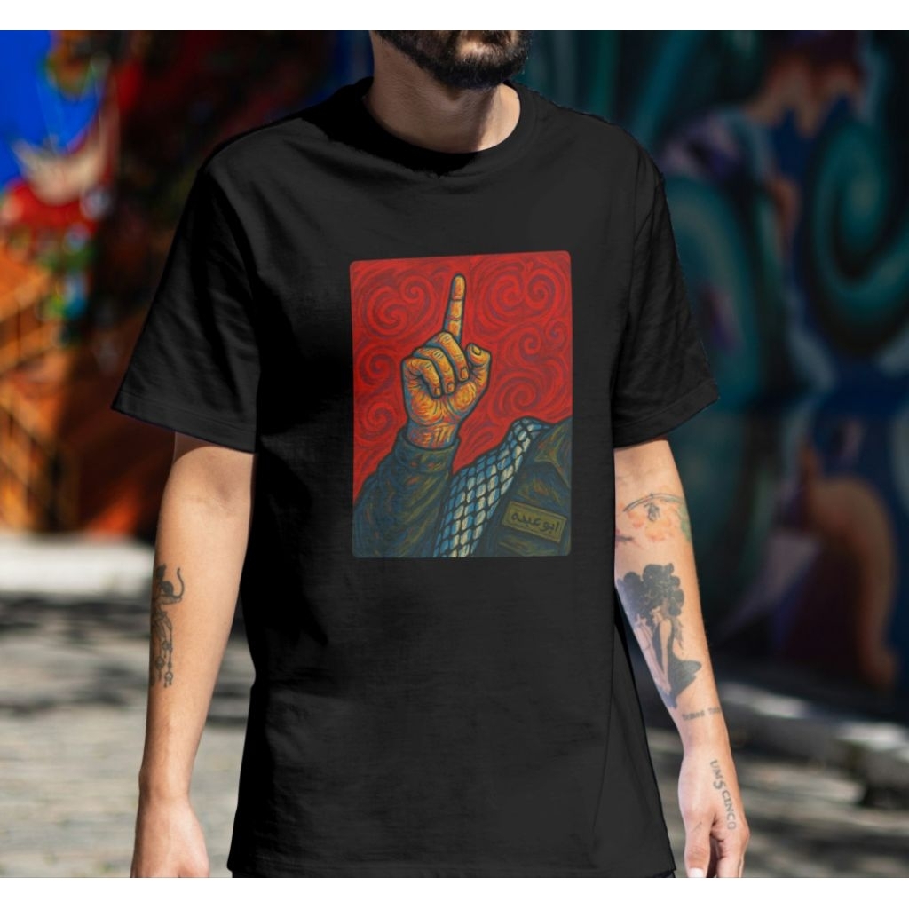 Baju Palestina - Abu Ubaidah | Kaos Edukasi