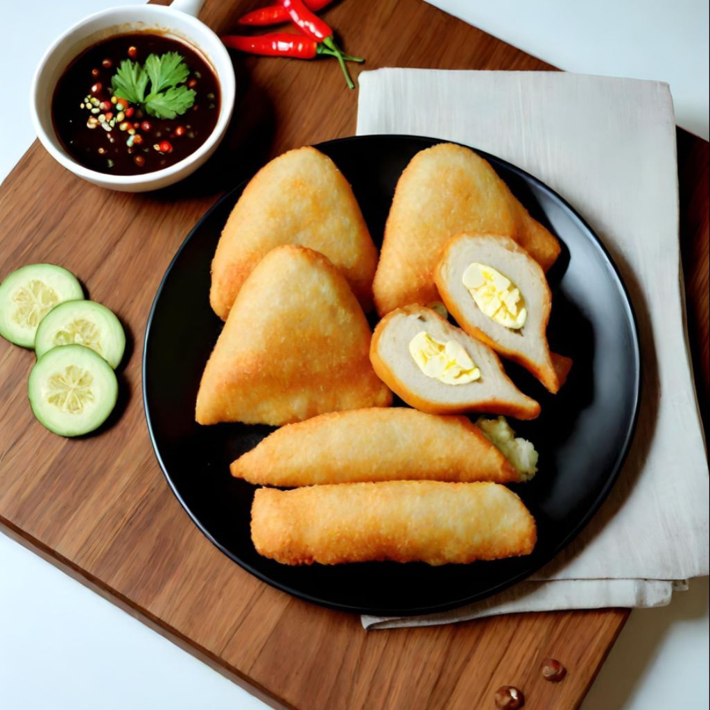 Pempek Frozen Mix Telur