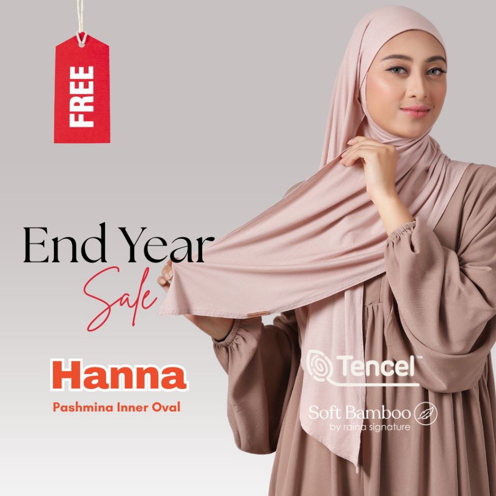 Raina Signature - Hanna TENCEL Pashmina Inner Oval