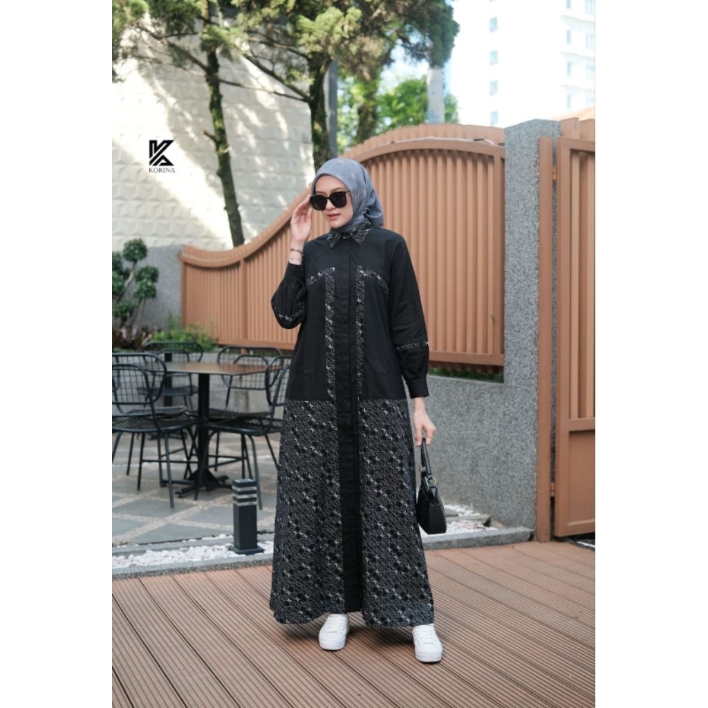 Ready Stock Giselle Dress By Korina Original | Dress Korina Original Terbaru