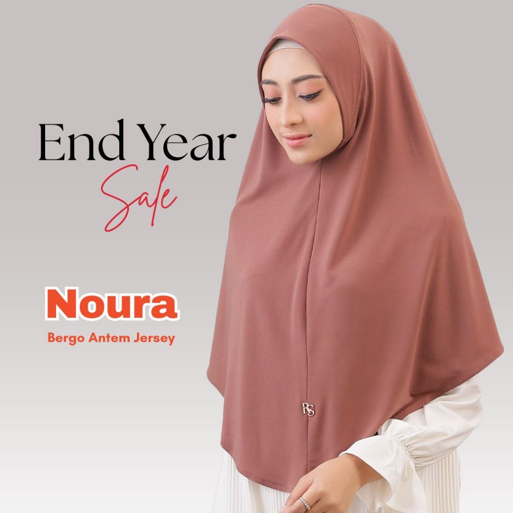 Raina Signature - Noura Jersey Bergo Instant