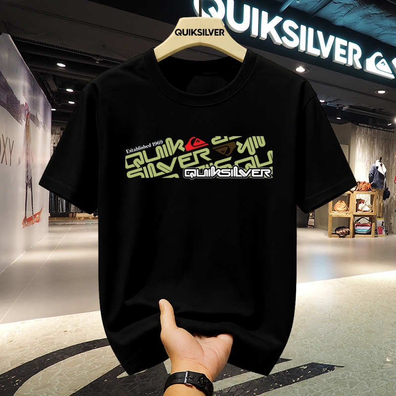 Kaos Quiksilver Original – Quiksilver T-shirt Cotton Modis Gaya Anak Pantai