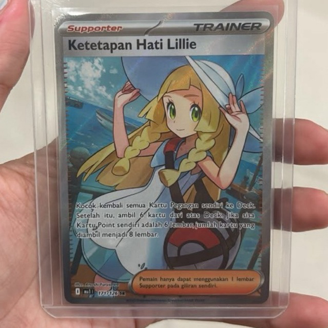 SR KETETAPAN HATI LILIE TCG POKEMON