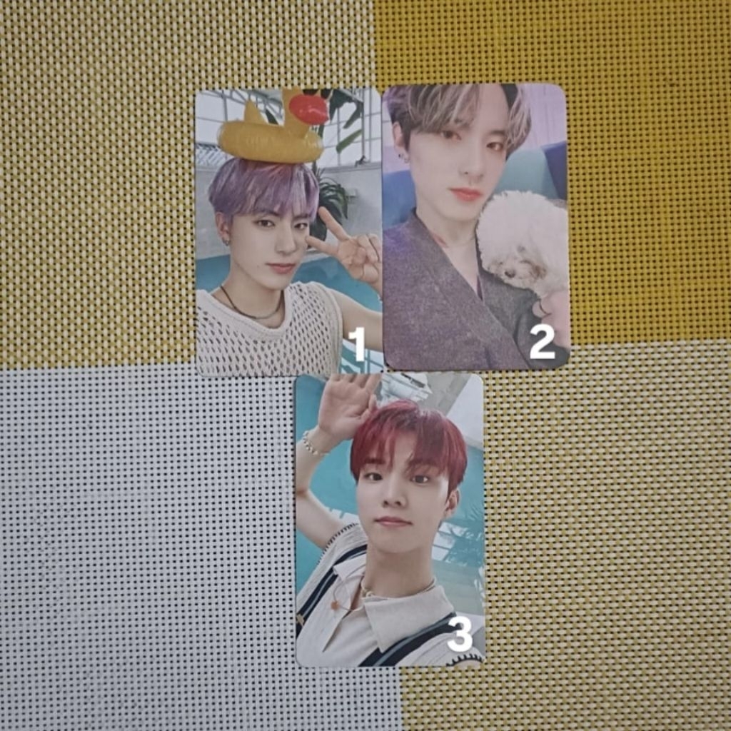 [OFFICIAL] Photocard The Boyz tbz Eric Q Changmin | Promo Eric bebek puppy thrilling Thrill ride mur