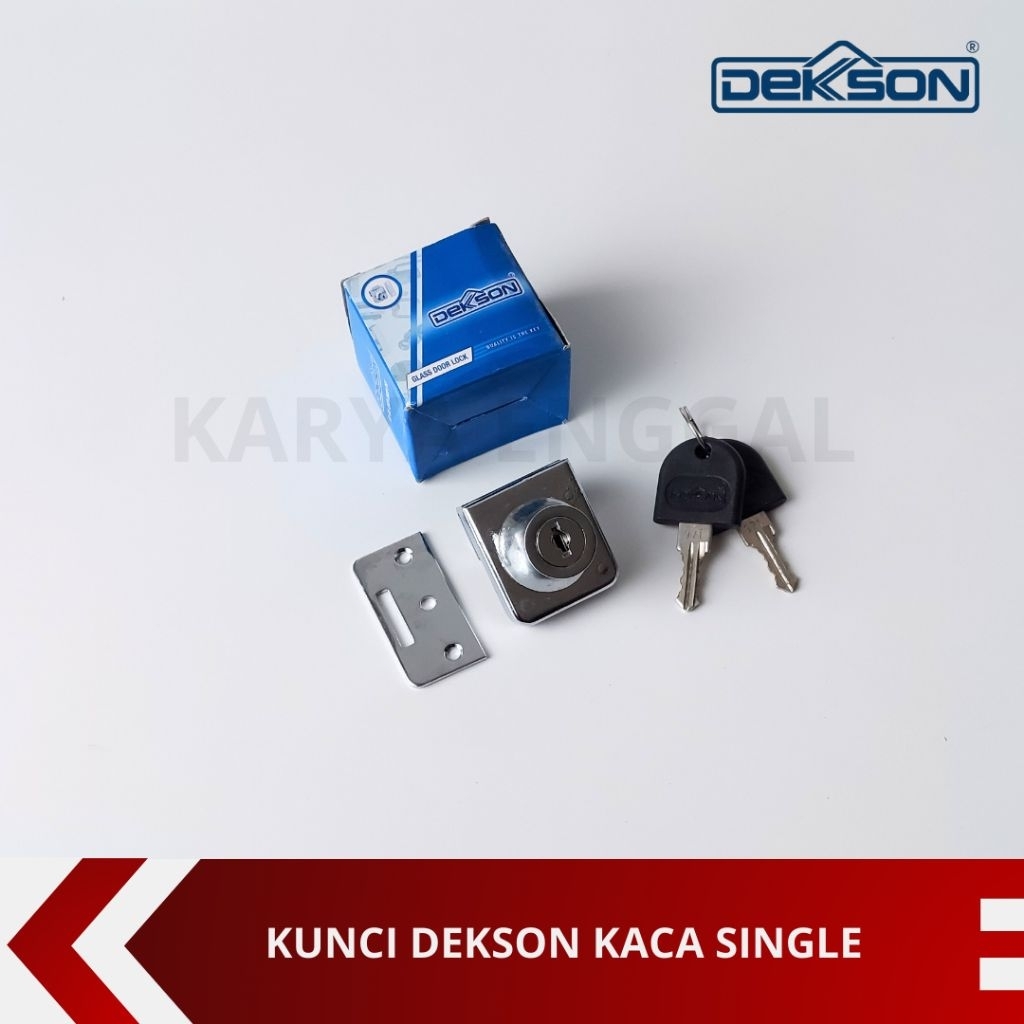 Kunci Lemari Kaca Jepit / Etalase Single Dekson