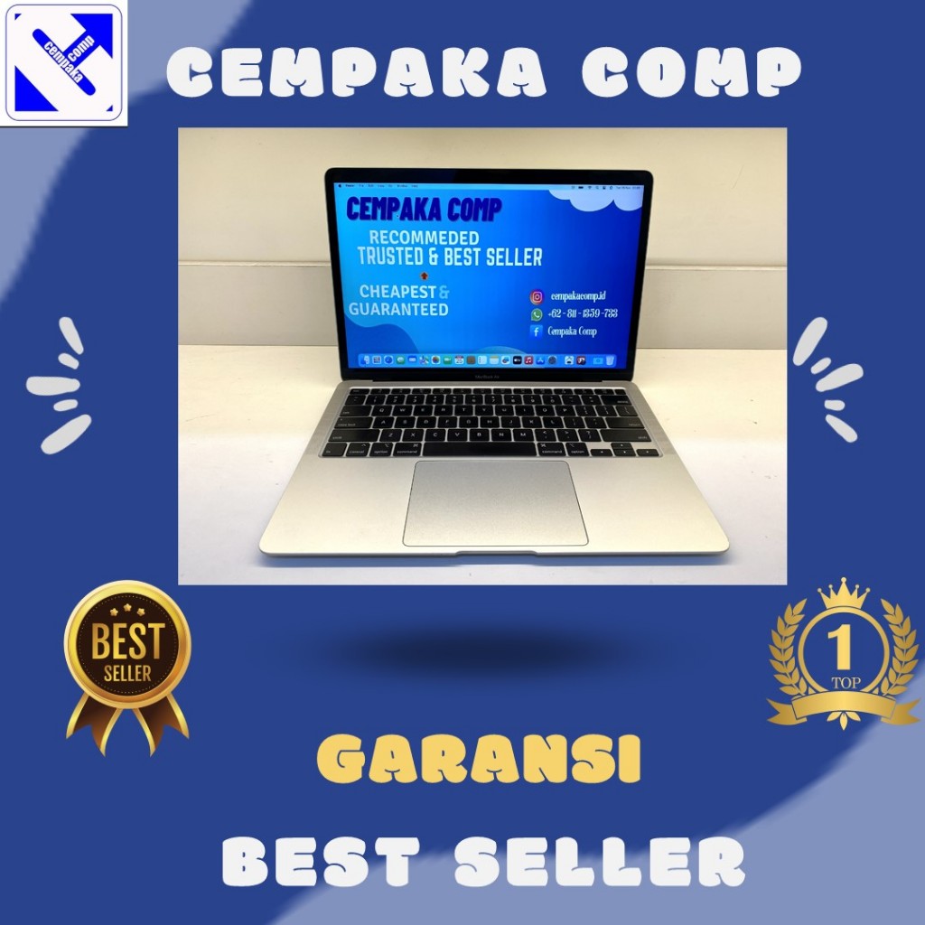 Macbook Air Retina 2020 13in Core i5 8GB 256GB Garansi