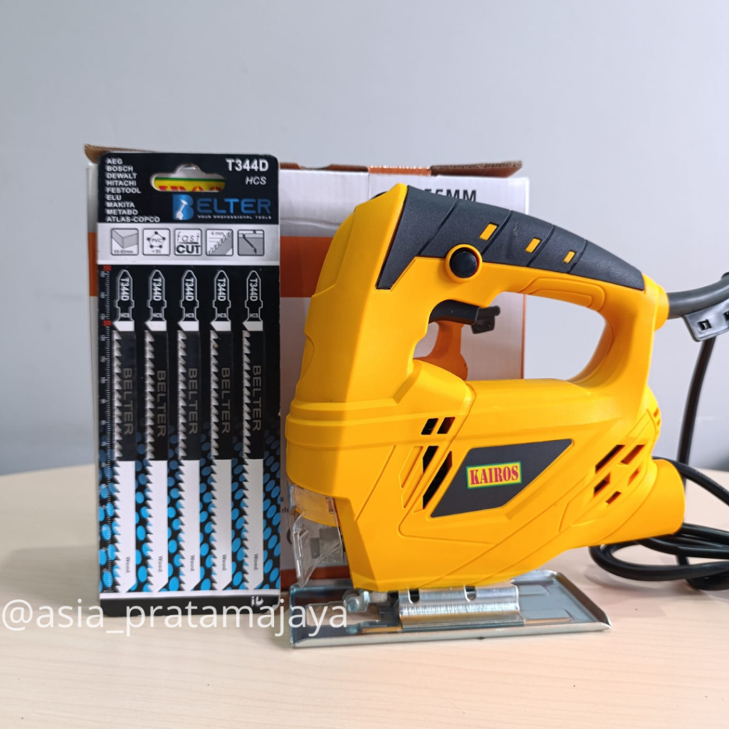 ( mata jigsaw 5 pcs) Mesin Gergaji Kayu Jig Saw Machine Mesin Gergaji Ukir Kayu Gergaji Triplek Elec