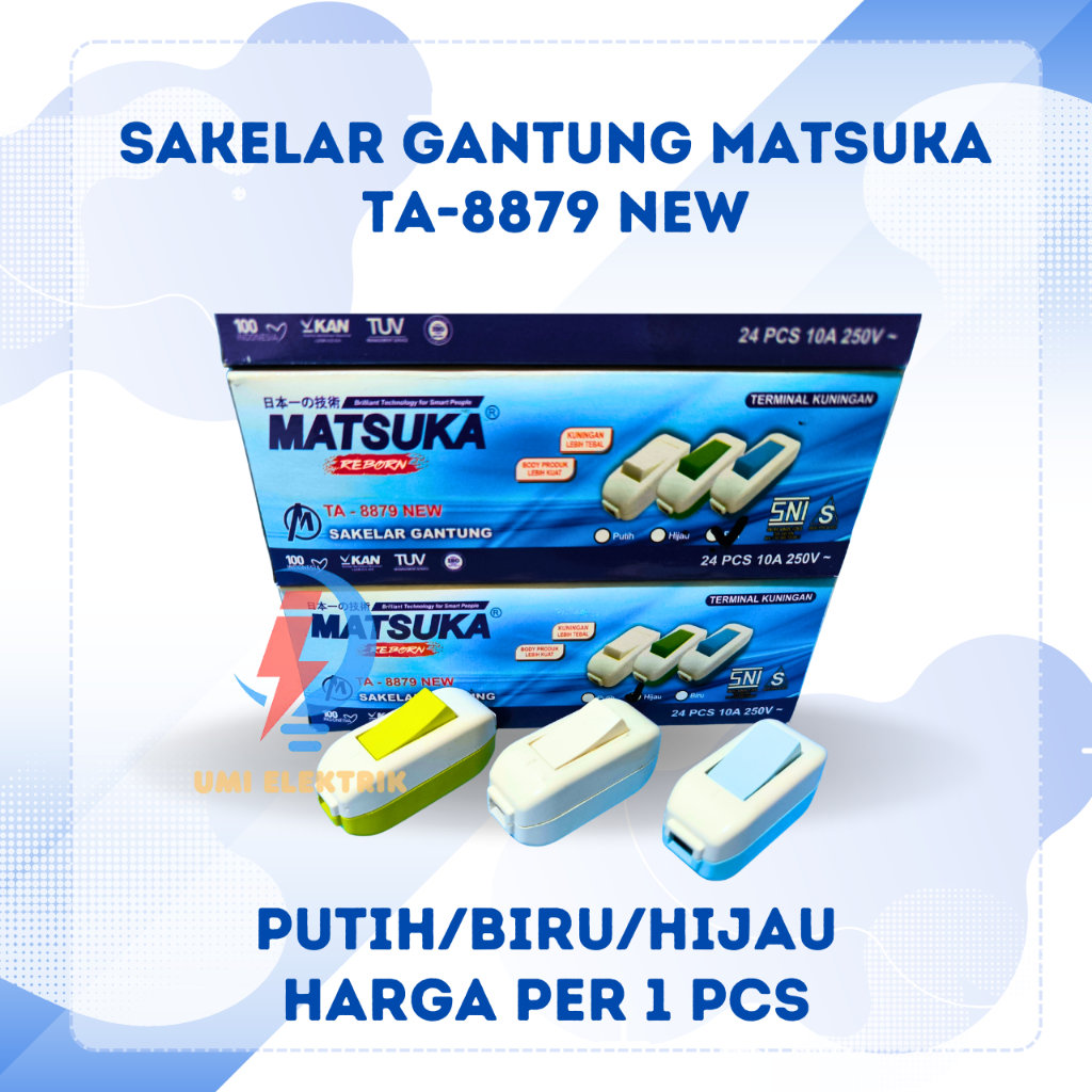 Saklar Jumbo Saklar Gantung Jumbo Matsuka TA-8879
