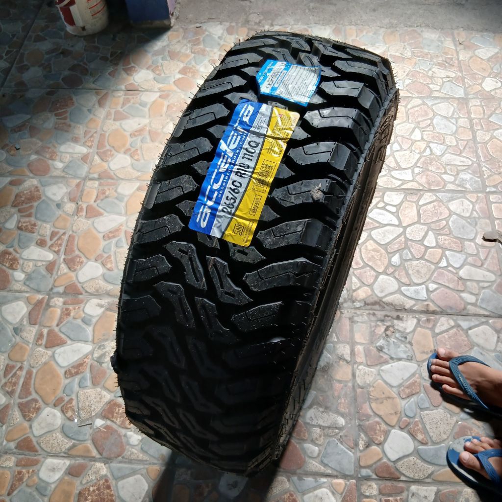 Ban Mobil Offroad Murah Ring 18 Standar Mobil Fortuner Pajero 265 60 R18 ACCELERA Mt01 || 265/60 R18