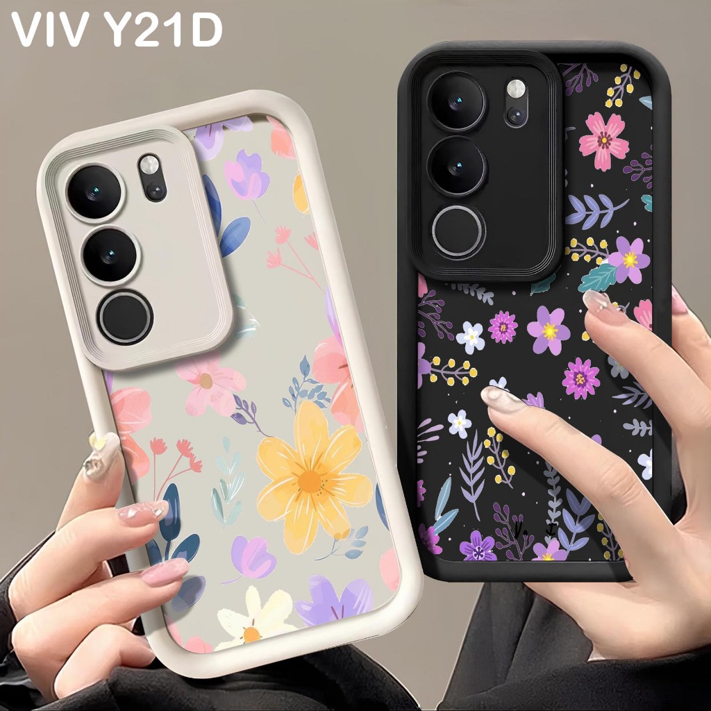 Softcase Rubber Vivo Y21D - Case Hp Vivo Y21D - Softcase Pro Camera Vivo Y21D - Softcase Timbul Vivo