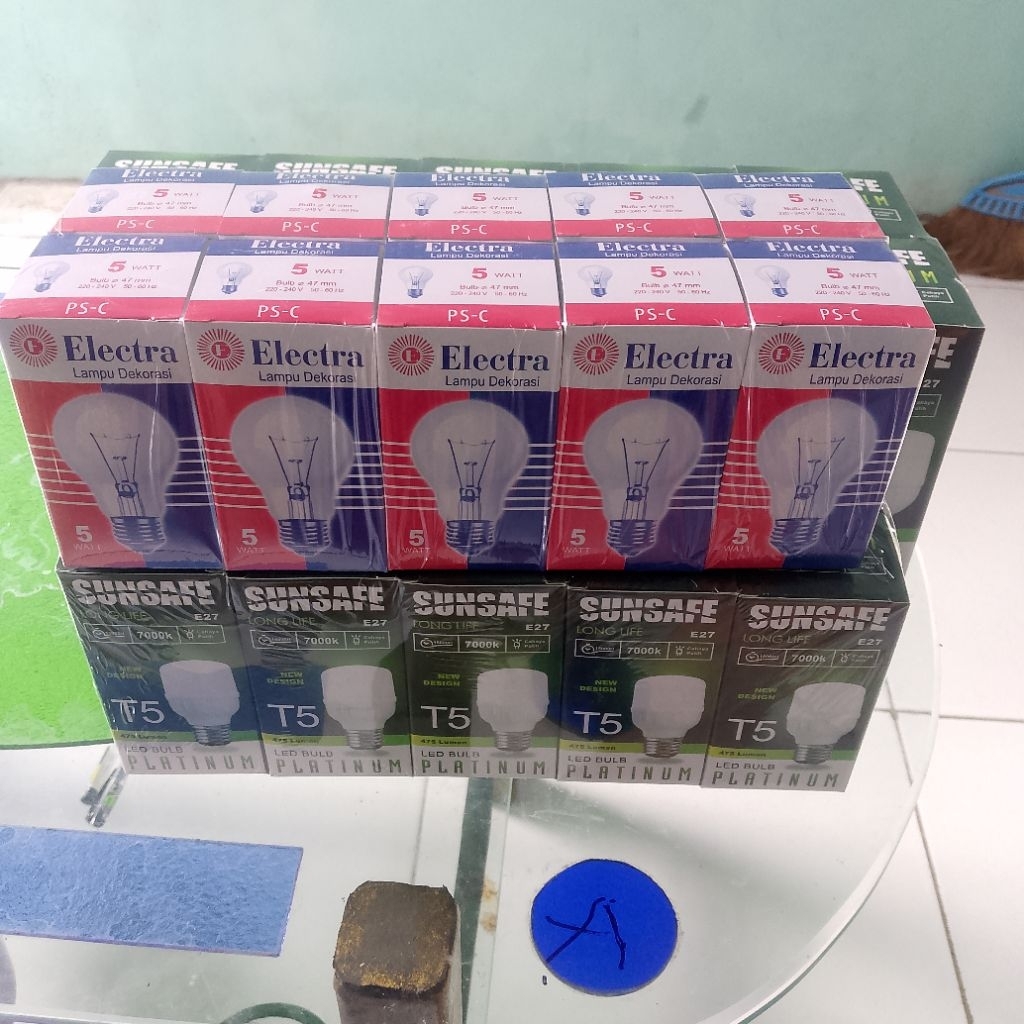 lampu Electra 5 watt 1 pack isi 10 pcs