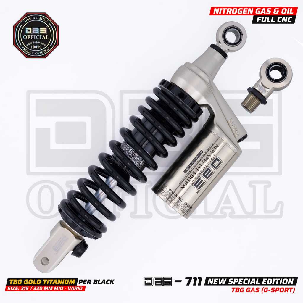DBS 711 New Edition Shock Belakang Mio Beat Scoopy Genio Fazzio Vario Fi Vario125/150 Xeon MioM3 Sou