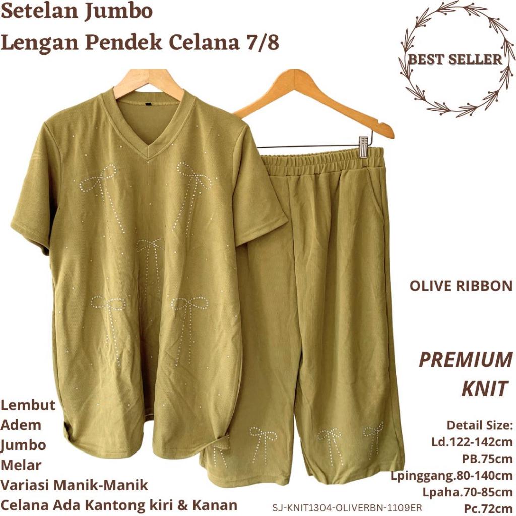 [eroicashop] SETELAN WANITA KEKINIAN SUPER JUMBO LD130-170CM  SETCEL JUMBO 5L ADEM LEMBUT/ SETELAN J