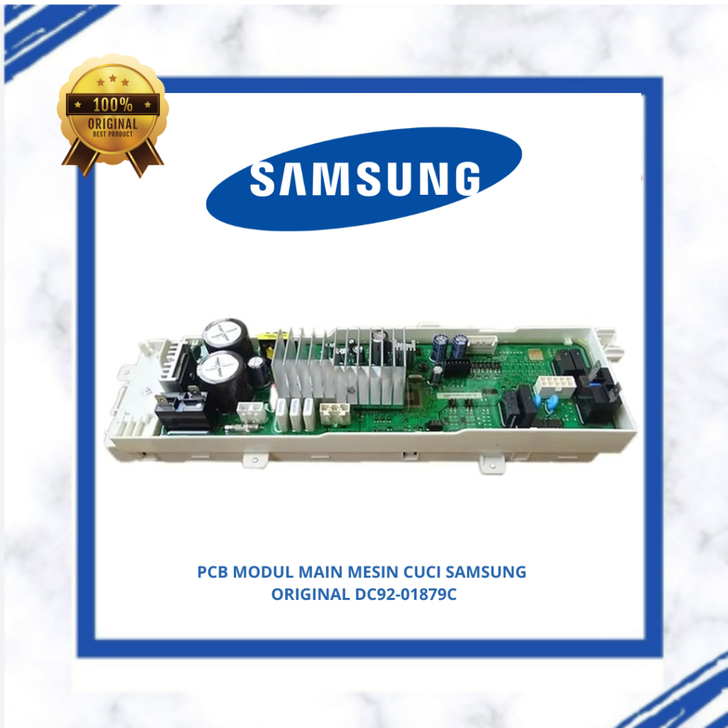 PCB MODUL MAIN MESIN CUCI SAMSUNG WW95K5410UW ORIGINAL DC92-01879C ( HANYA MODUL MAIN )