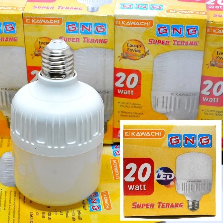 Lampu Tabung 20w Led Kapsul 20 Watt Sni Garansi Paling Terang Termurah Capsule Capsul Kawachi Gng Pu