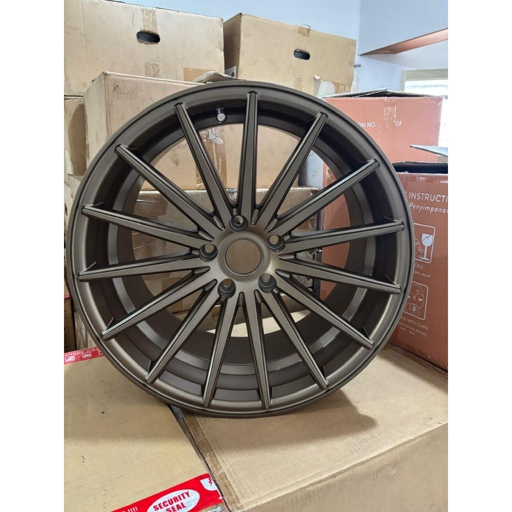 1 BIJI Velg Mobil Ring 18 hole 5 R18 lubang 5 VOSSEN VFS2 BRONZE SATUAN