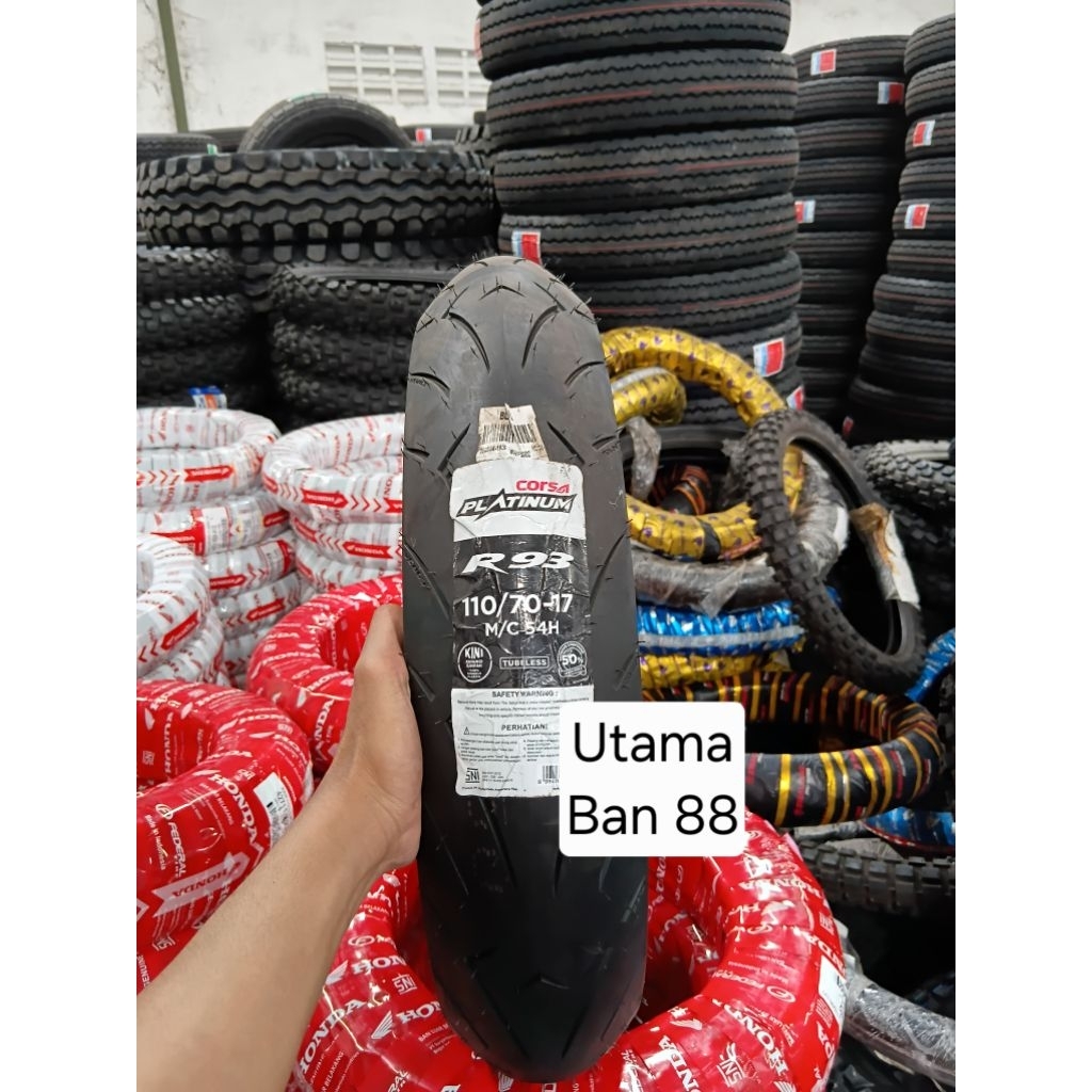 Ban Motor Corsa Platinum 110/70-17 R93 Tubeless
