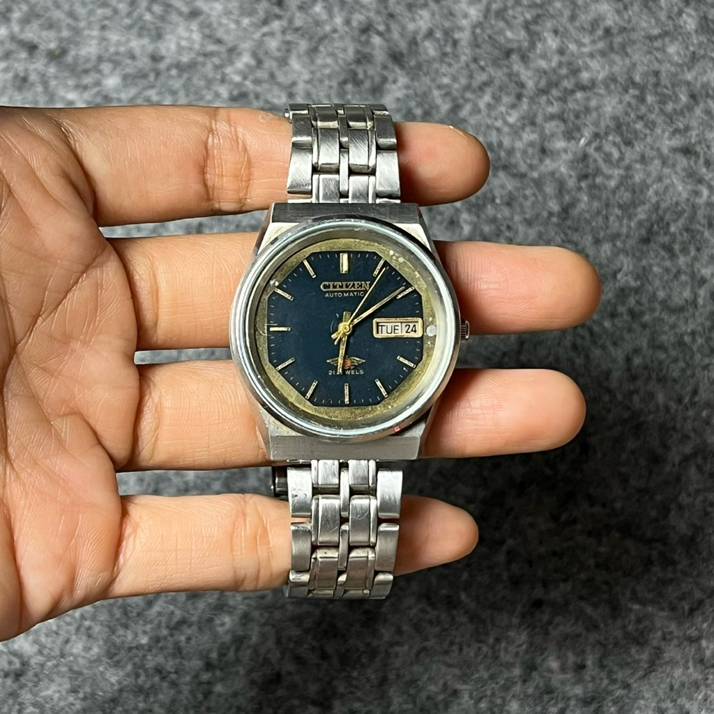 jam tangan automatic citizen second