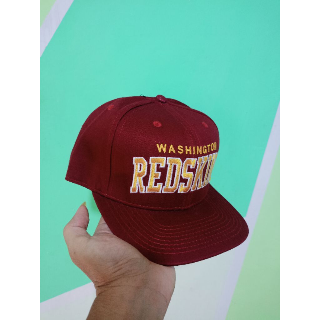 Topi Snapback Redskins