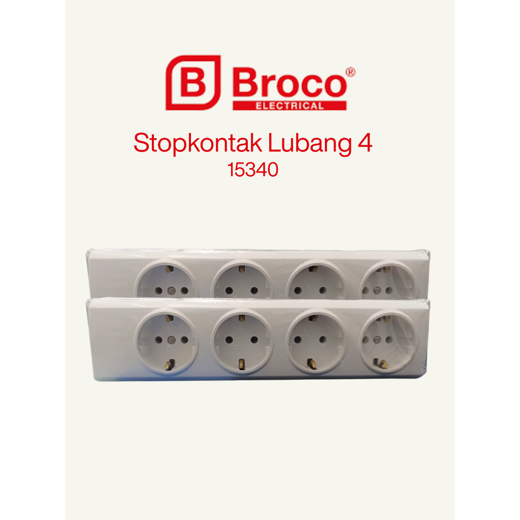 Broco Outbow 15340 Stop Kontak Lubang 4