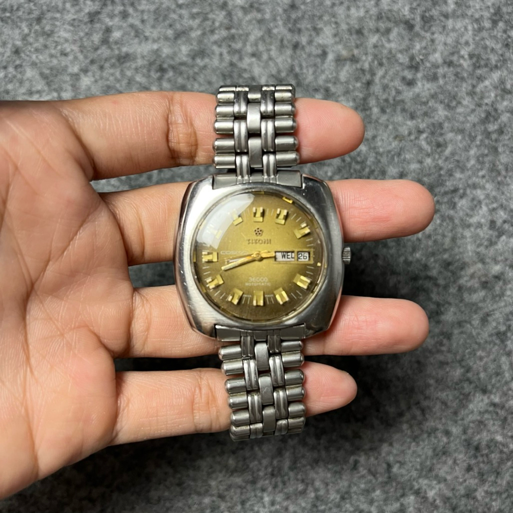 Jam tangan automatic titoni second original