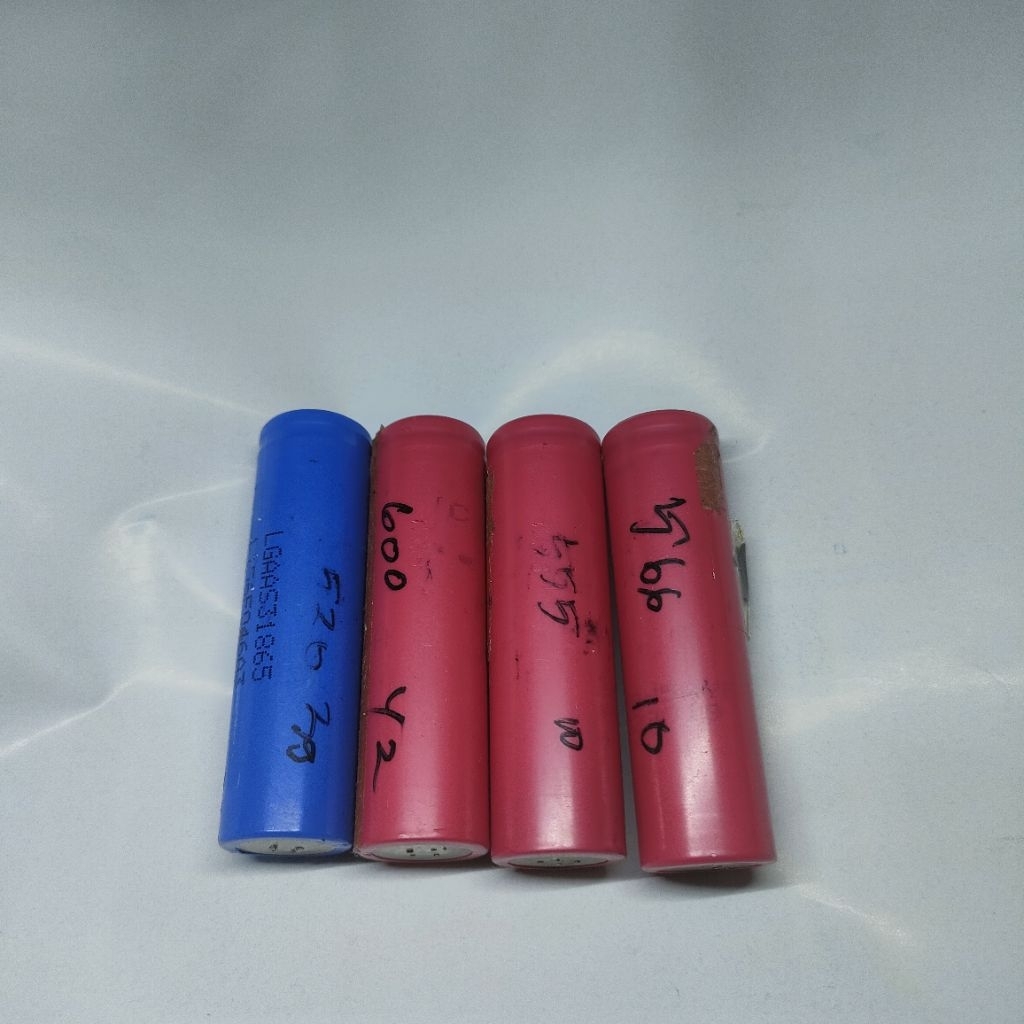 BATRAI BEKAS LAPTOP 18650 REAL MAH