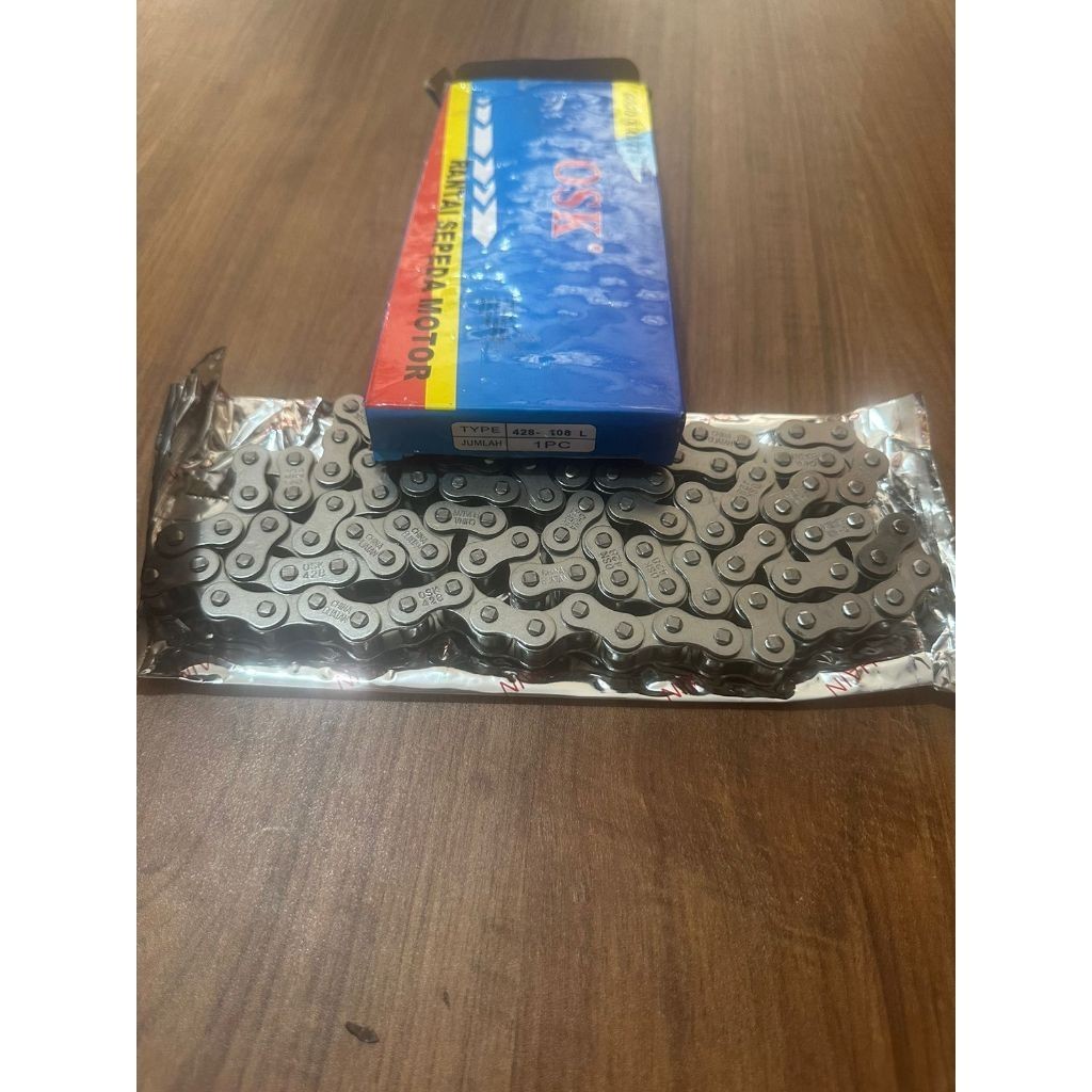 (OSK) Rantai Roda 428 - 108 L Motor