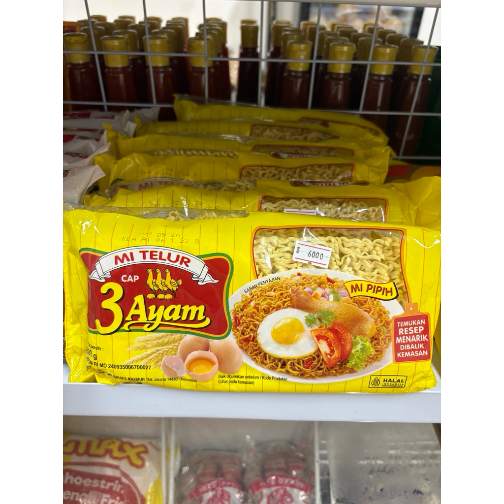 Mie Telur Cap 3 Ayam