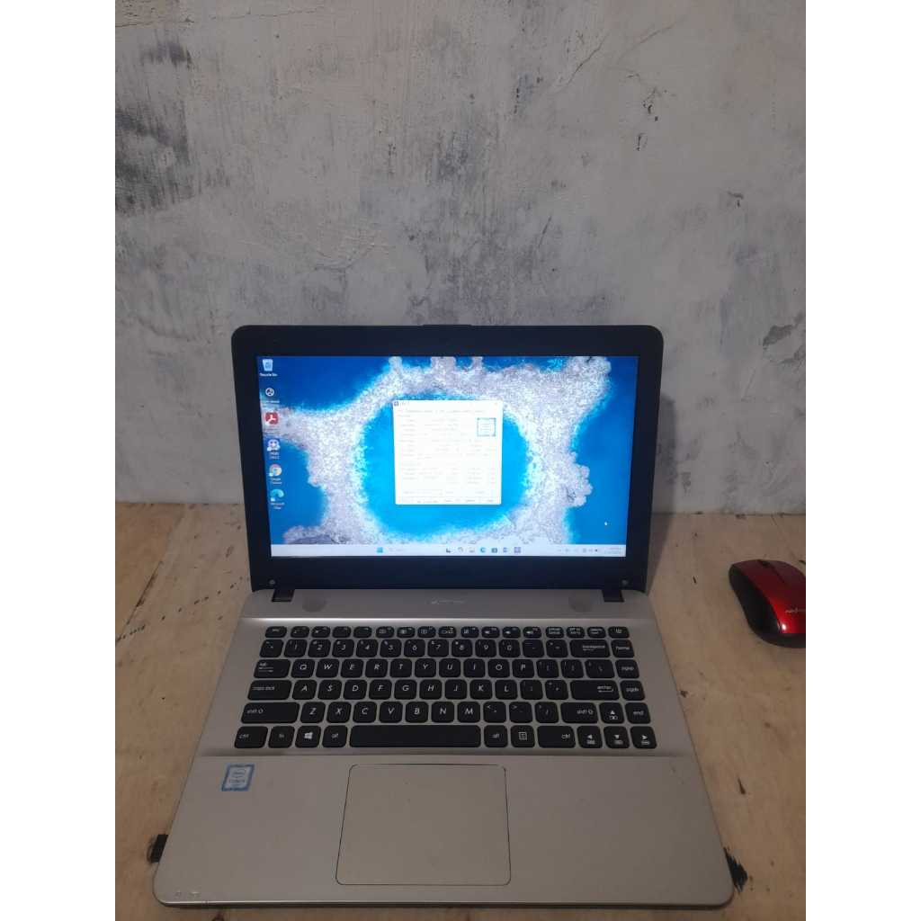 Laptop Bekas Second  Asus X441S Intel Core i3 6006U Ram DDR4 4GB Hardisk 500 GB Surabaya Rungkut