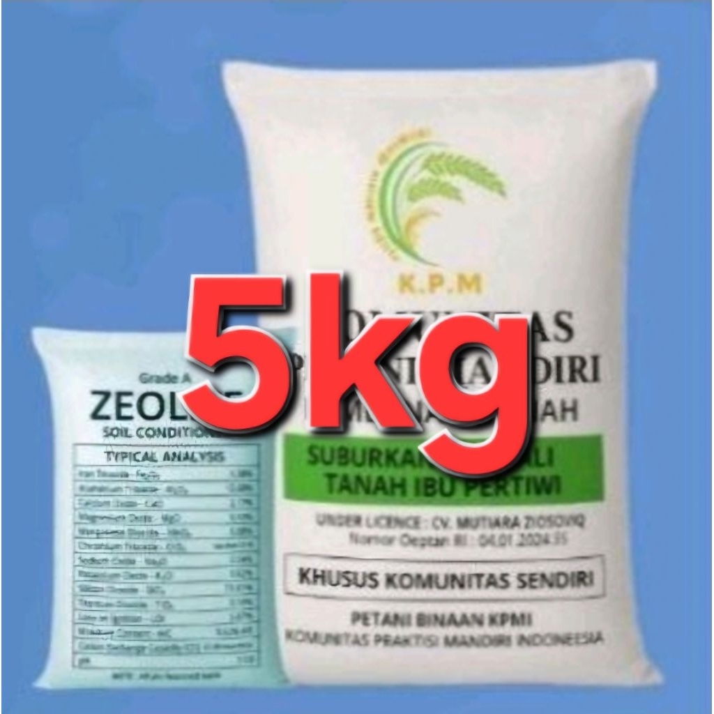 ZEOLIT PEMBENAH LAHAN PERTANIAN MESH 200 5kg