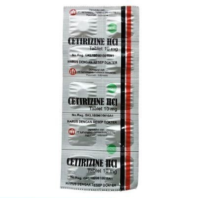 CETIRIZINE IMFARMIND 10MG 1 STRIP