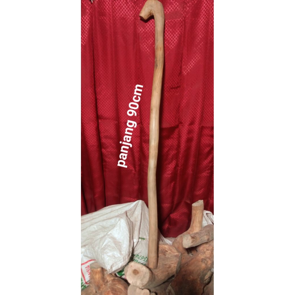 tongkat jalan kayu cendana