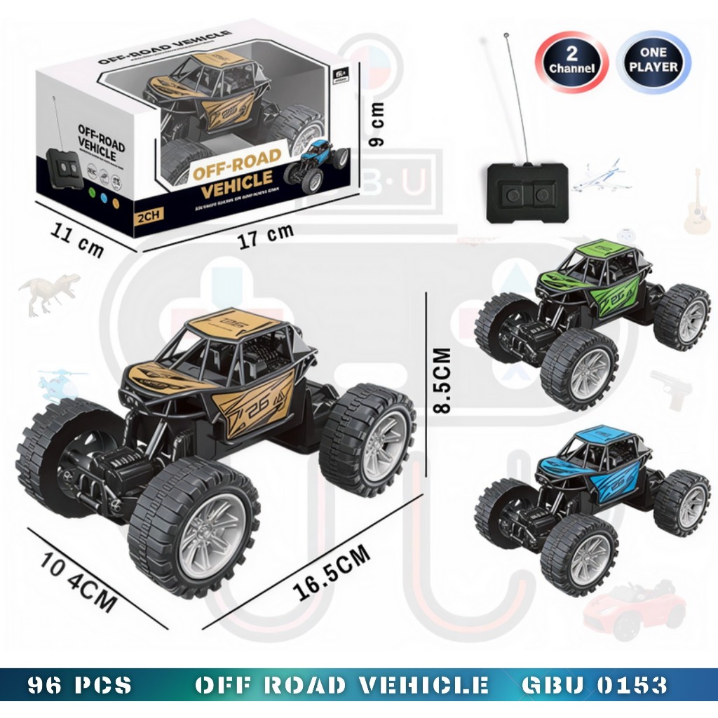 RC Offroad Mobilan Remote Control Mini Offroad Vehicle - Mainan Mobil Remot Kontrol Offroad Anak