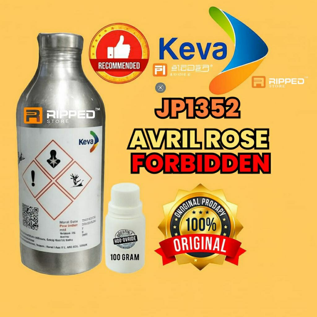 100ml Bibit Parfum Murni Avril Forbidden Rose By Keva Original