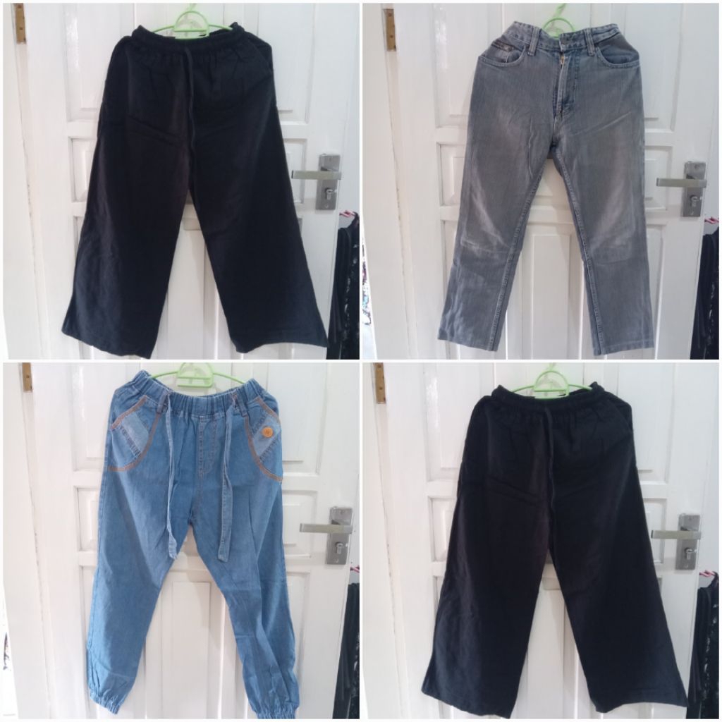 PRELOVED celana jeans levis kulot linen