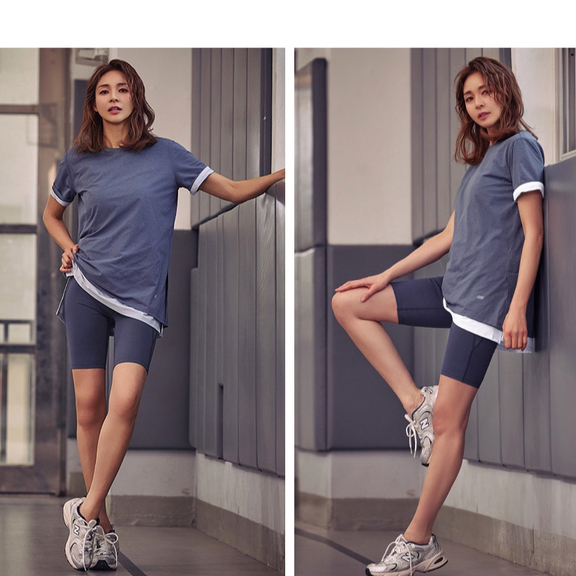 [Minne] STL Fresh Light Air Overfit Short Sleeve / Atasan Lengan Pendek STL
