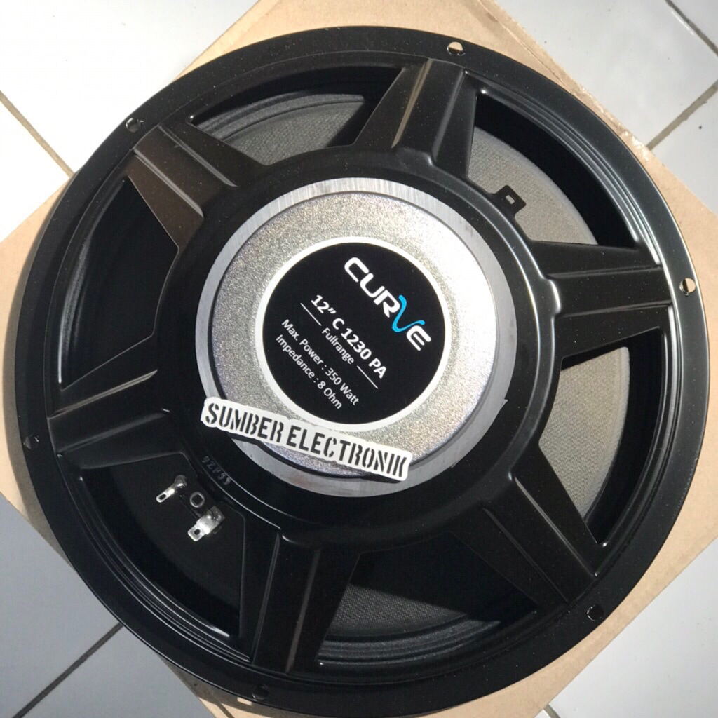 Speaker 12" Inch Curve Full Range, Cannon Full Range