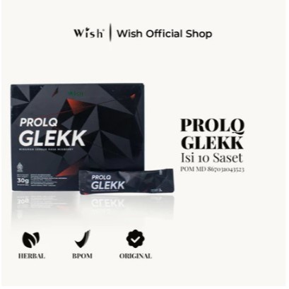 Minuman Stamina Pria - Prolq Greng & Glekk- Wish dr. Boyke