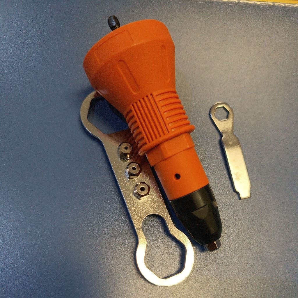 Adaptor Tang Rivet Mesin Bor - Gun Adaptor Rivet