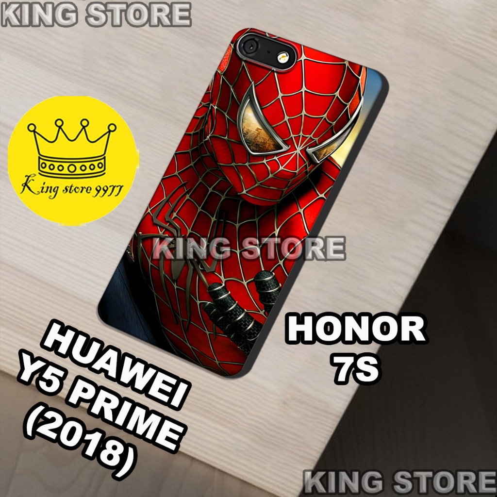 (KS11)  Case HUAWEI HONOR 7S HUAWEI Y5 PRIME (2018) / Motif gambar Spiderman /casing  HUAWEI HONOR 7