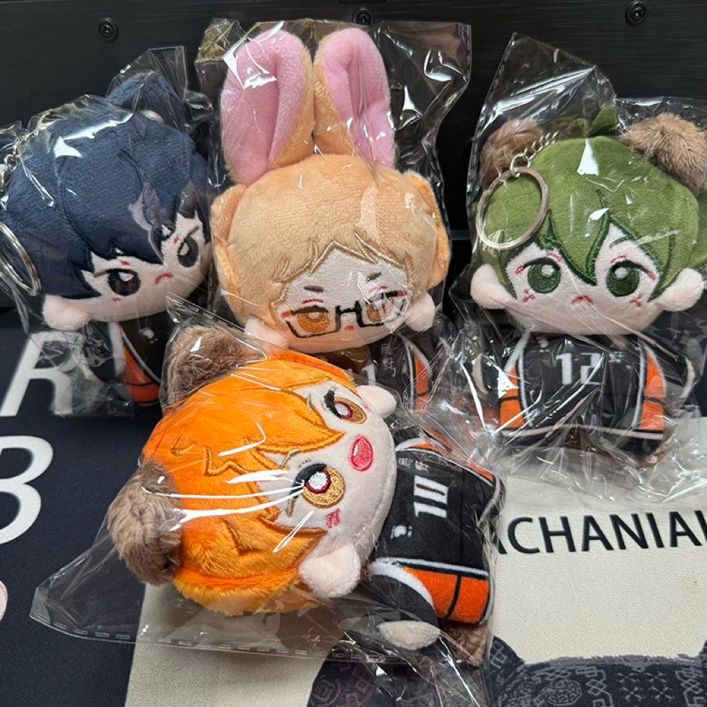 [PREORDER – HAIKYUU] Plush 10 cm Haikyuu Series – Tsukishima / Hinata / Kageyama / Yamaguchi