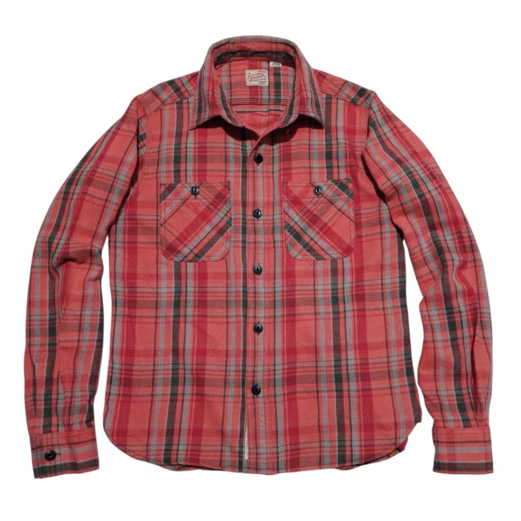 HOUSTON UNION MADE Vintage Authentic Long Sleeve Shirt Japan