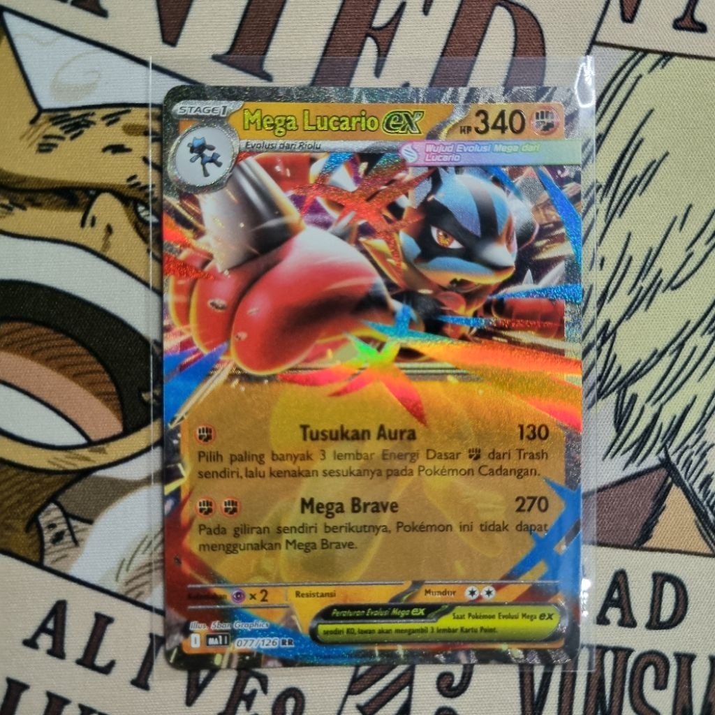 Mega Lucario EX Pokemon Tcg Indonesia