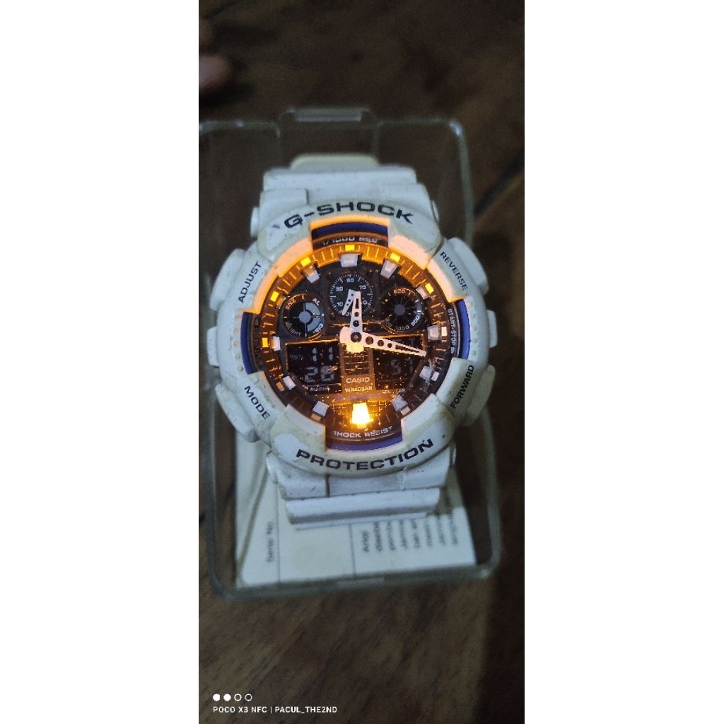 JUAL JAM GSHOCK GA100B SECOND